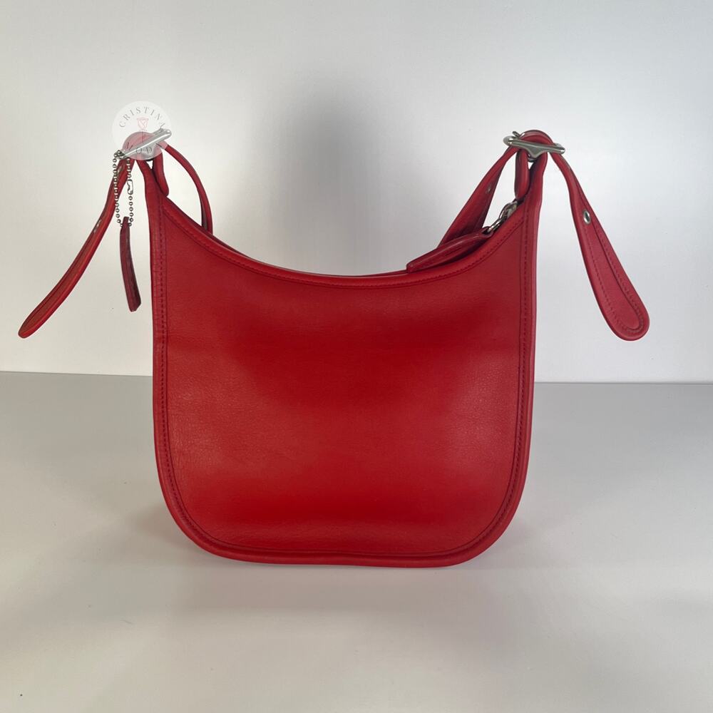 Vintage Coach Janice Legacy Bag 9950 Red 2006 - Picture 3 of 15